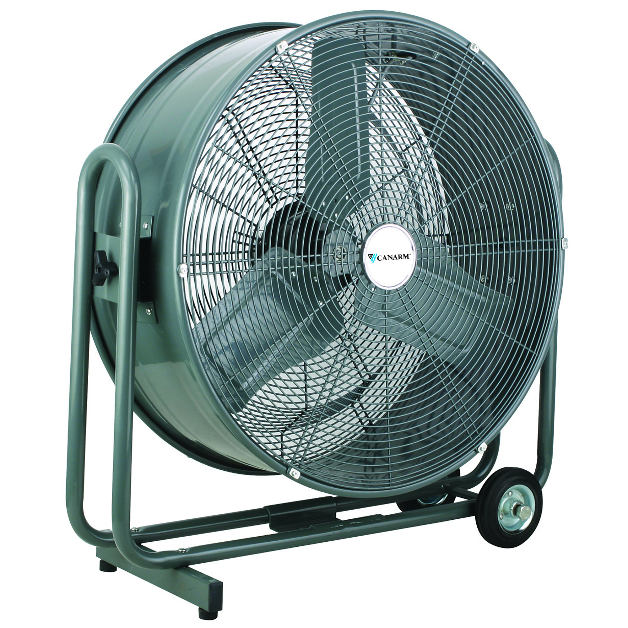 Canarm, 24in. Portable Drum Fan, Fan Type Workstation, Fan Diameter 24 in, Air Delivery 6724 cfm, Model# HVR24